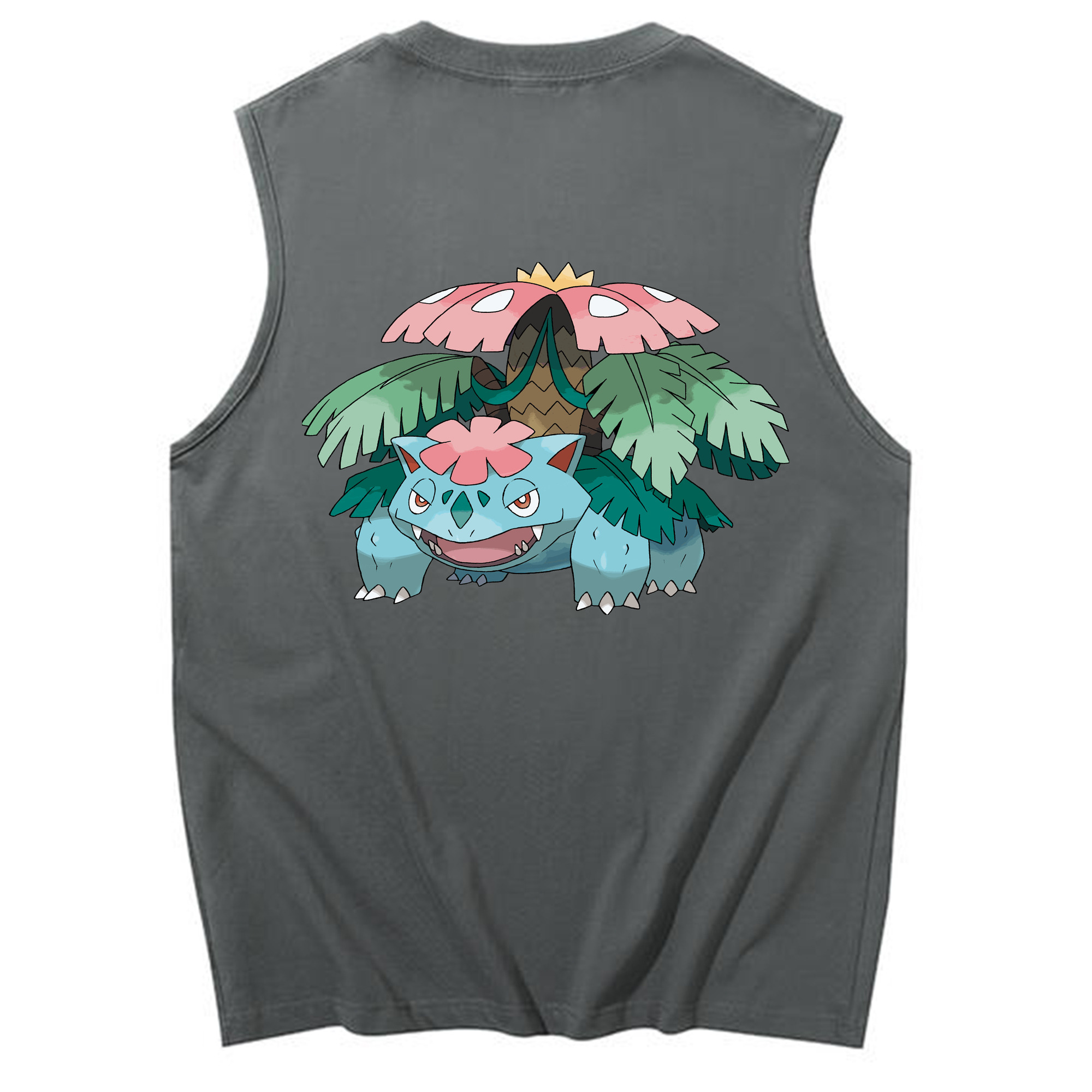 （画像用） ポケットモンスター Pokémon コットン100％タンクトップ（背面プリント）